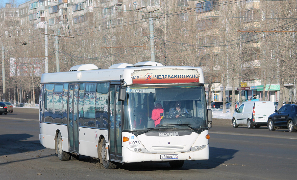 Челябинская область, Scania OmniLink II (Скания-Питер) № 076