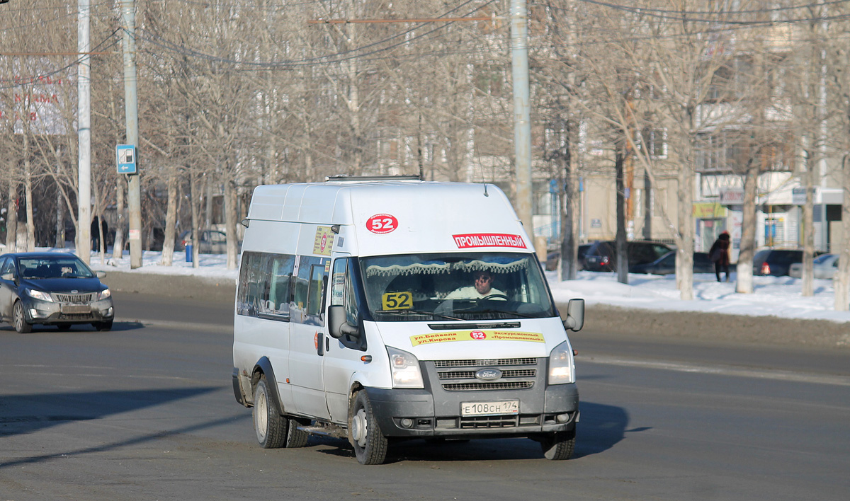 Челябинская область, Нижегородец-222709  (Ford Transit) № Е 108 СН 174