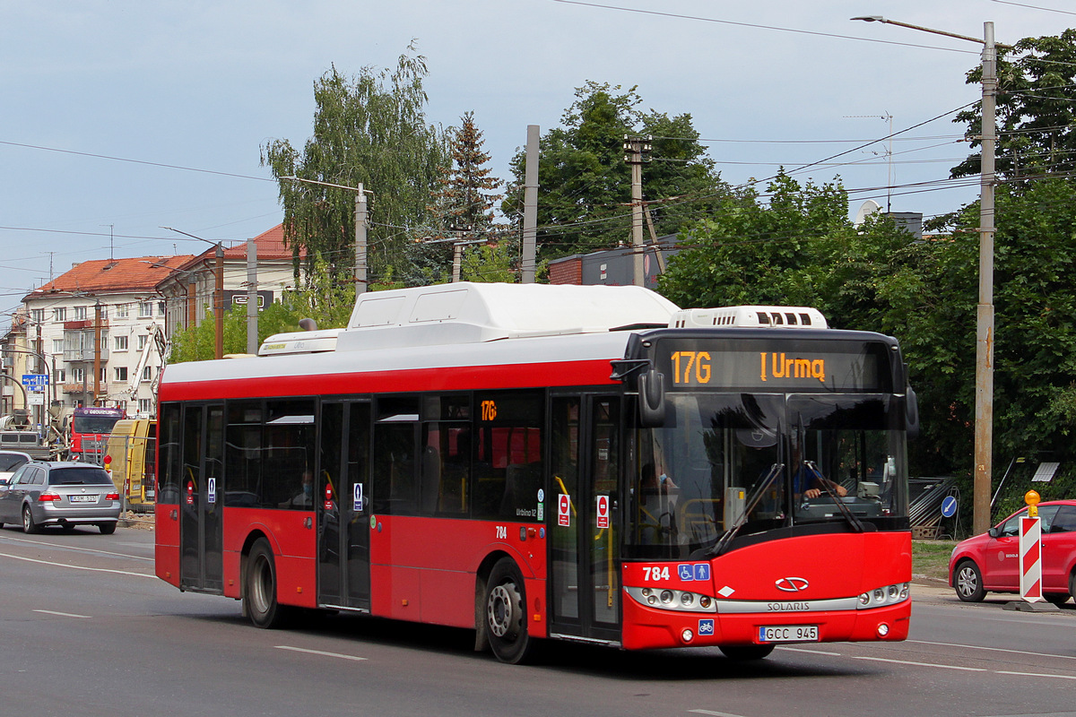 Литва, Solaris Urbino III 12 CNG № 784