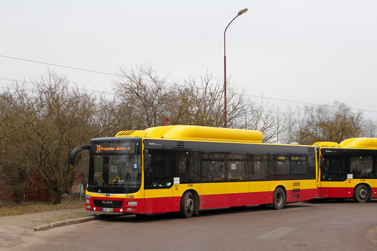 Литва, MAN A21 Lion's City NL273 CNG № 1150