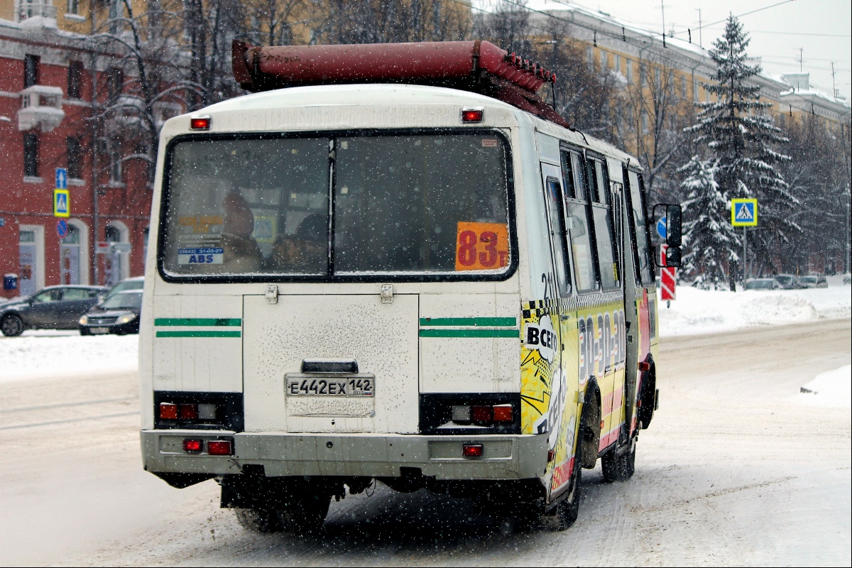 Кемеровская область - Кузбасс, ПАЗ-32053 № 211