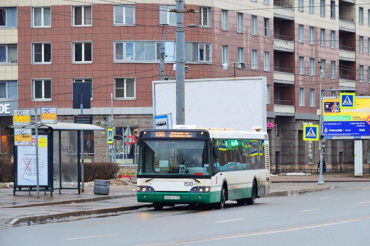 Санкт-Петербург, ЛиАЗ-5292.60 № 1510