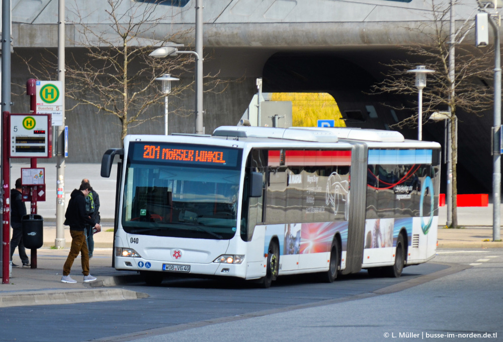 Нижняя Саксония, Mercedes-Benz O530G Citaro facelift G № 040