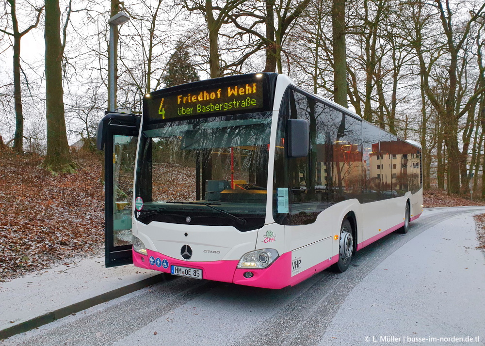 Нижняя Саксония, Mercedes-Benz Citaro C2 hybrid № 85