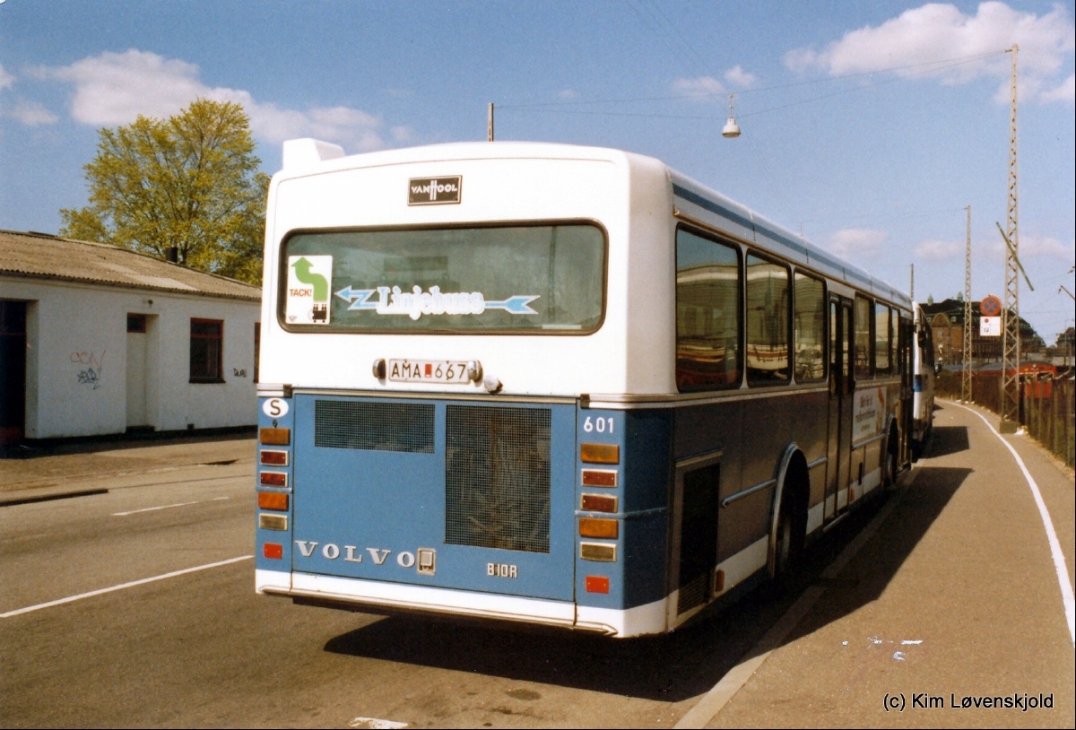 Швеция, Van Hool 160 № 601