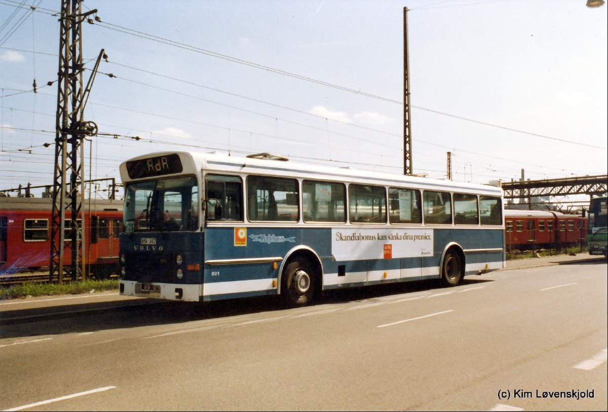 Швеция, Van Hool 160 № 601