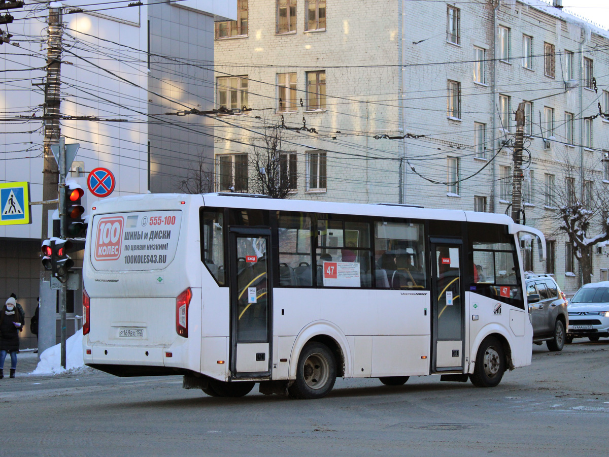 Kirov region, PAZ-320405-14 "Vector Next" č. Р 169 ВХ 152