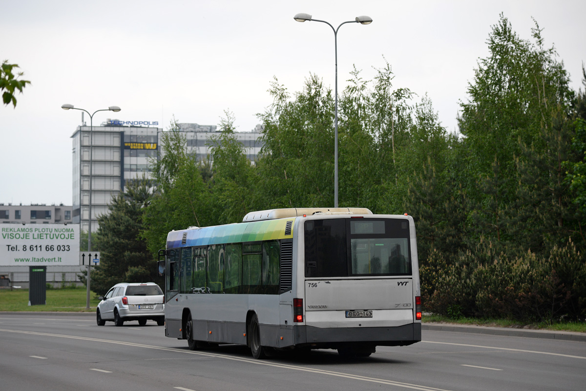 Литва, Volvo 7700 № 756