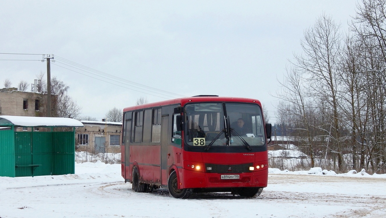 Ленинградская область, ПАЗ-320412-04 "Вектор" № А 894 МУ 198