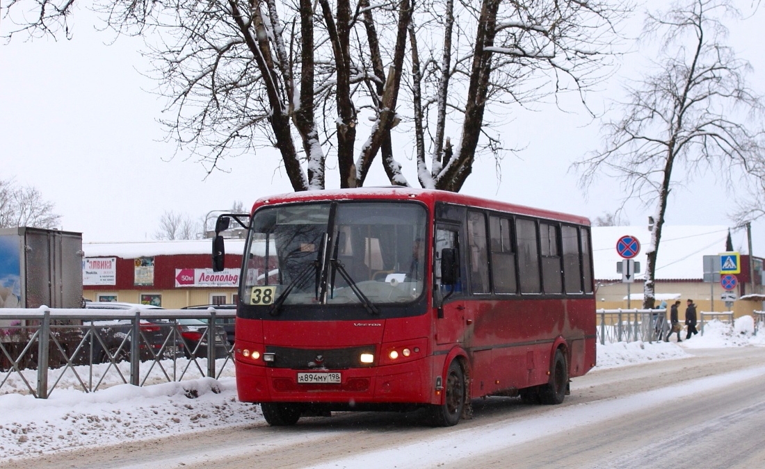 Ленинградская область, ПАЗ-320412-04 "Вектор" № А 894 МУ 198