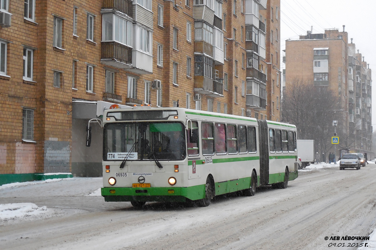 Москва, ЛиАЗ-6212.01 № 06935