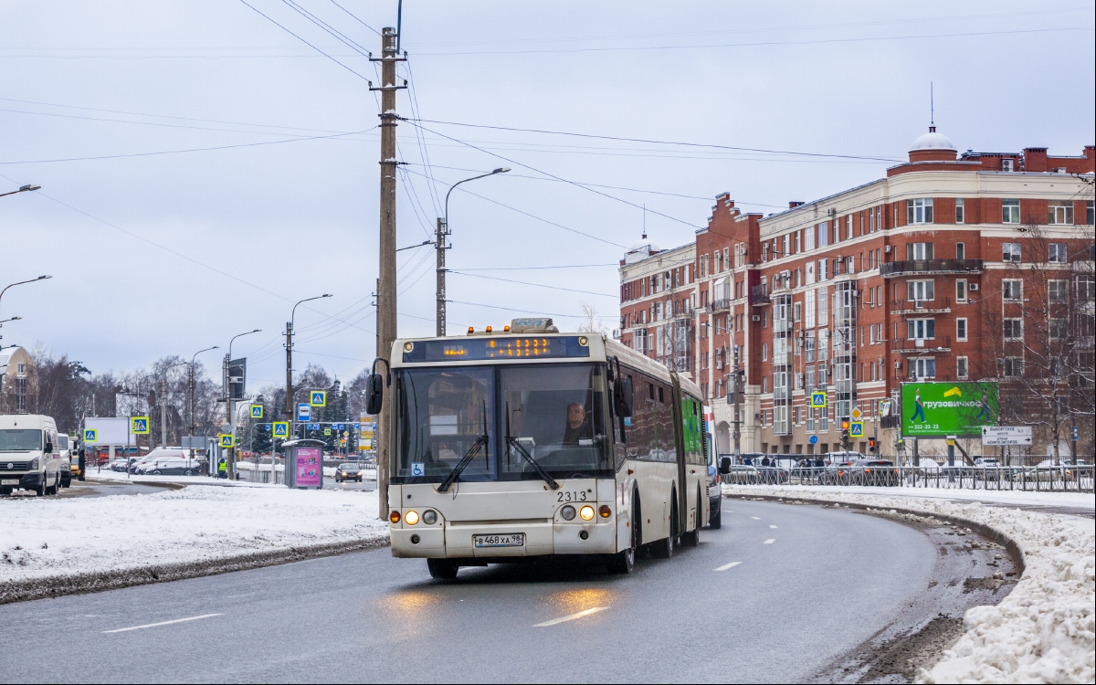 Sankt Petersburg, LiAZ-6213.20 Nr. 2313