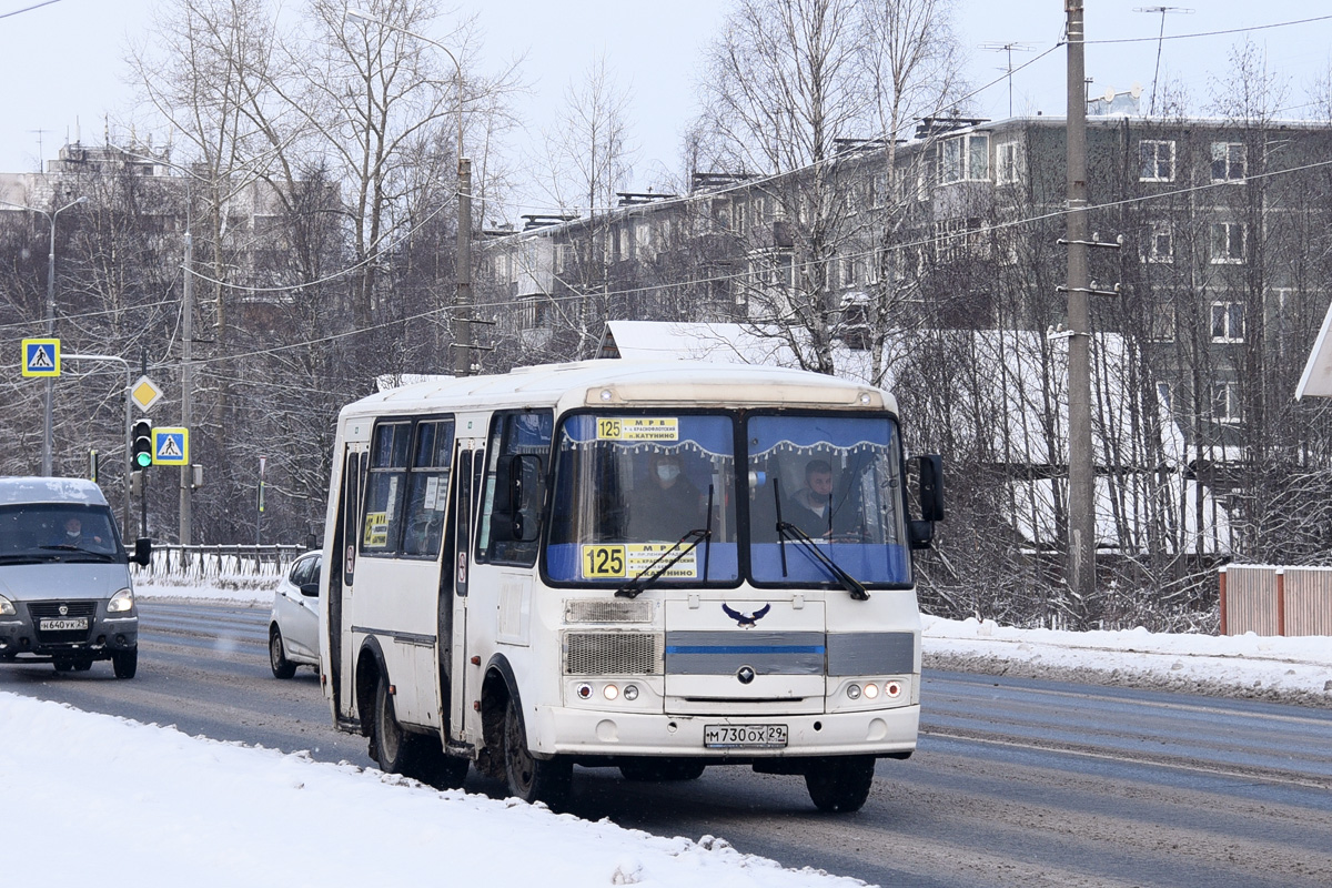 Архангельская область, ПАЗ-32054 № М 730 ОХ 29