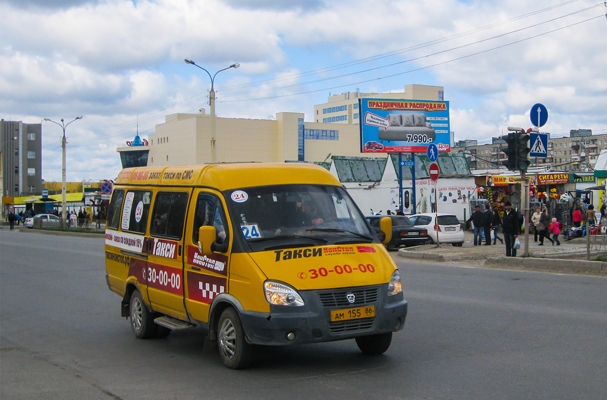 Khanty-Mansi AO, GAZ-322132 (XTH, X96) Nr. АМ 155 86