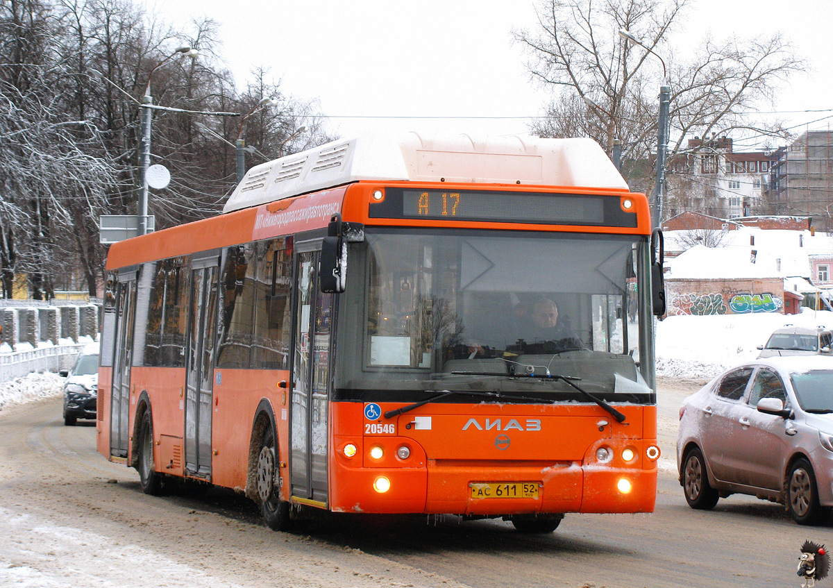 Нижегородская область, ЛиАЗ-5292.67 (CNG) № 20546