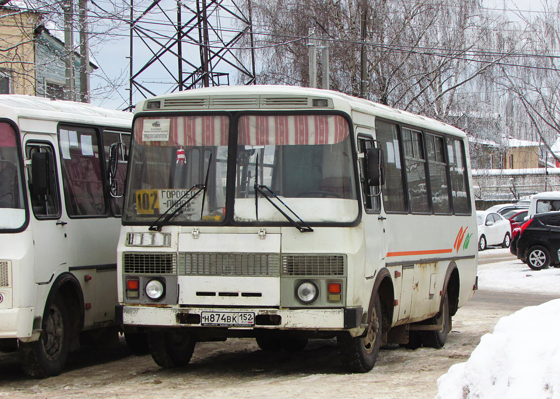 Нижегородская область, ПАЗ-32054 № Н 874 ВК 152