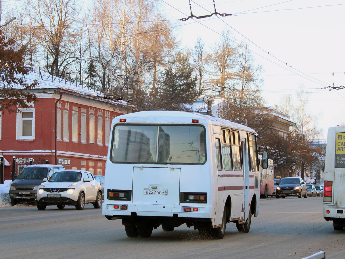 Кировская область, ПАЗ-3205-110 № Е 222 ОЕ 43