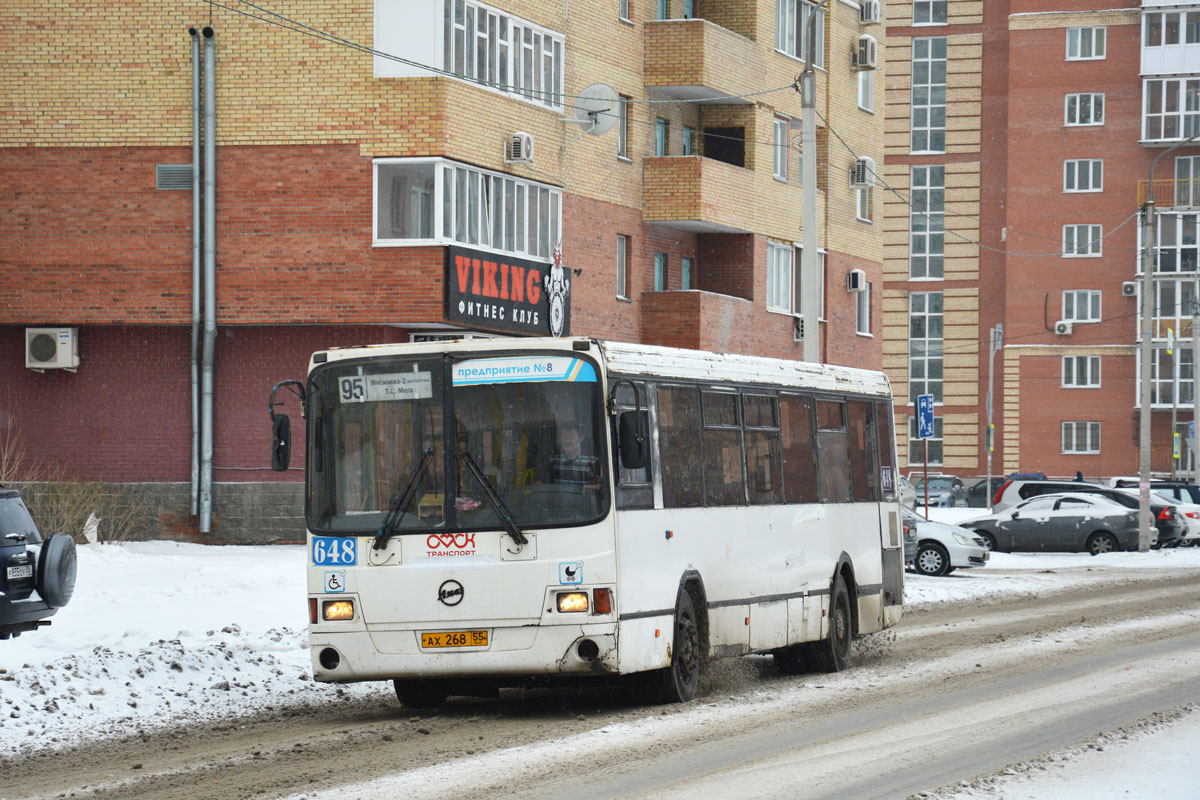 Омская область, ЛиАЗ-5293.00 № 648