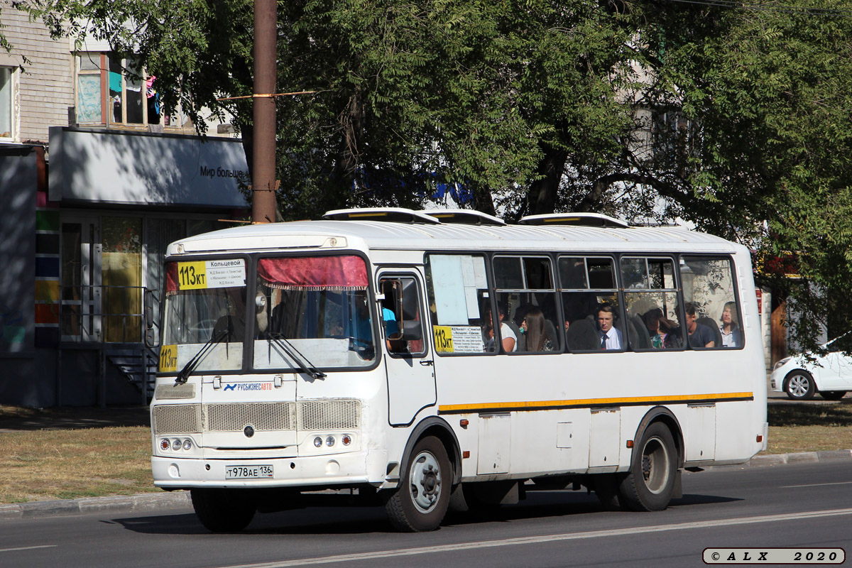 Воронежская область, ПАЗ-4234 № Т 978 АЕ 136