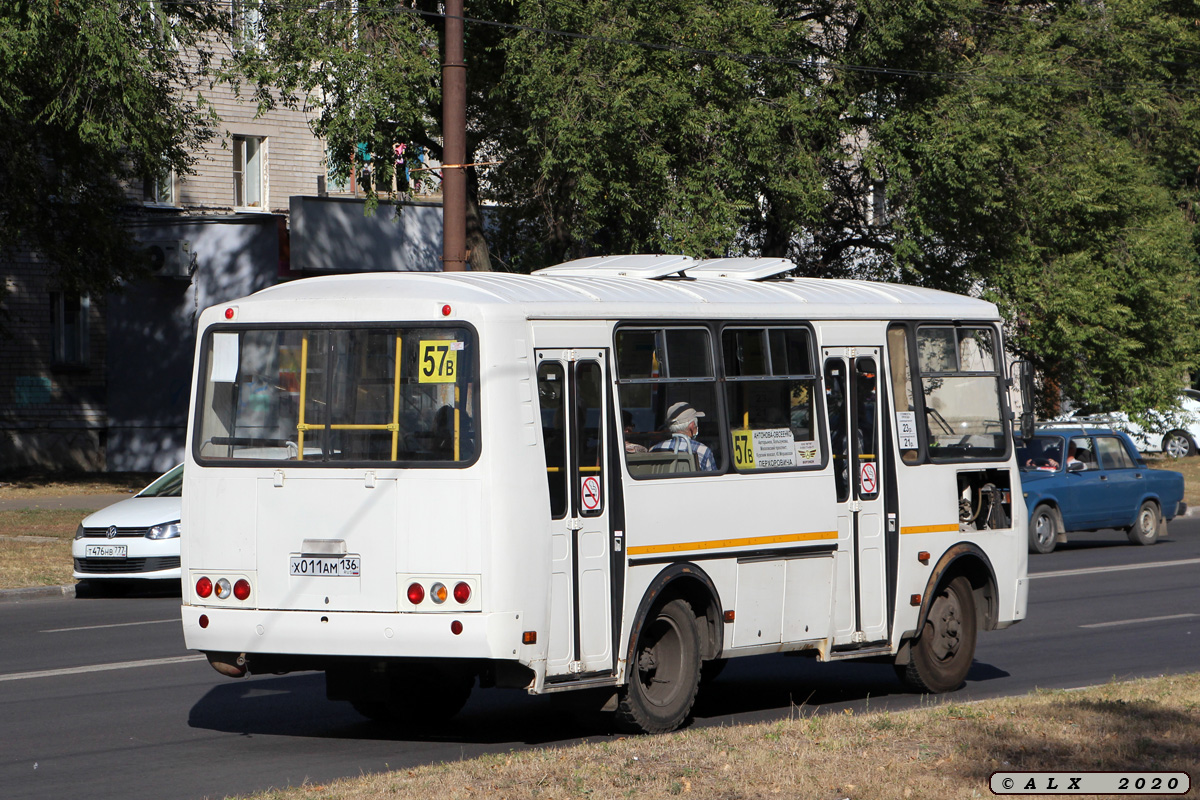 Воронежская область, ПАЗ-32054 № Х 011 АМ 136