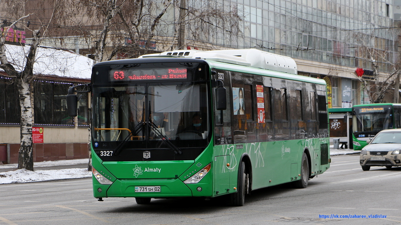 Алматы, Zhong Tong LCK6125HGAN № 3327