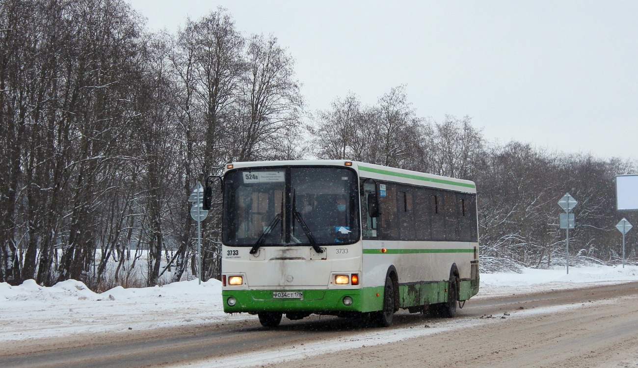 Ленинградская область, ЛиАЗ-5256.60 № 3733