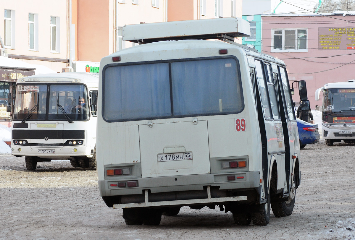 Омская область, ПАЗ-32054 № 8918