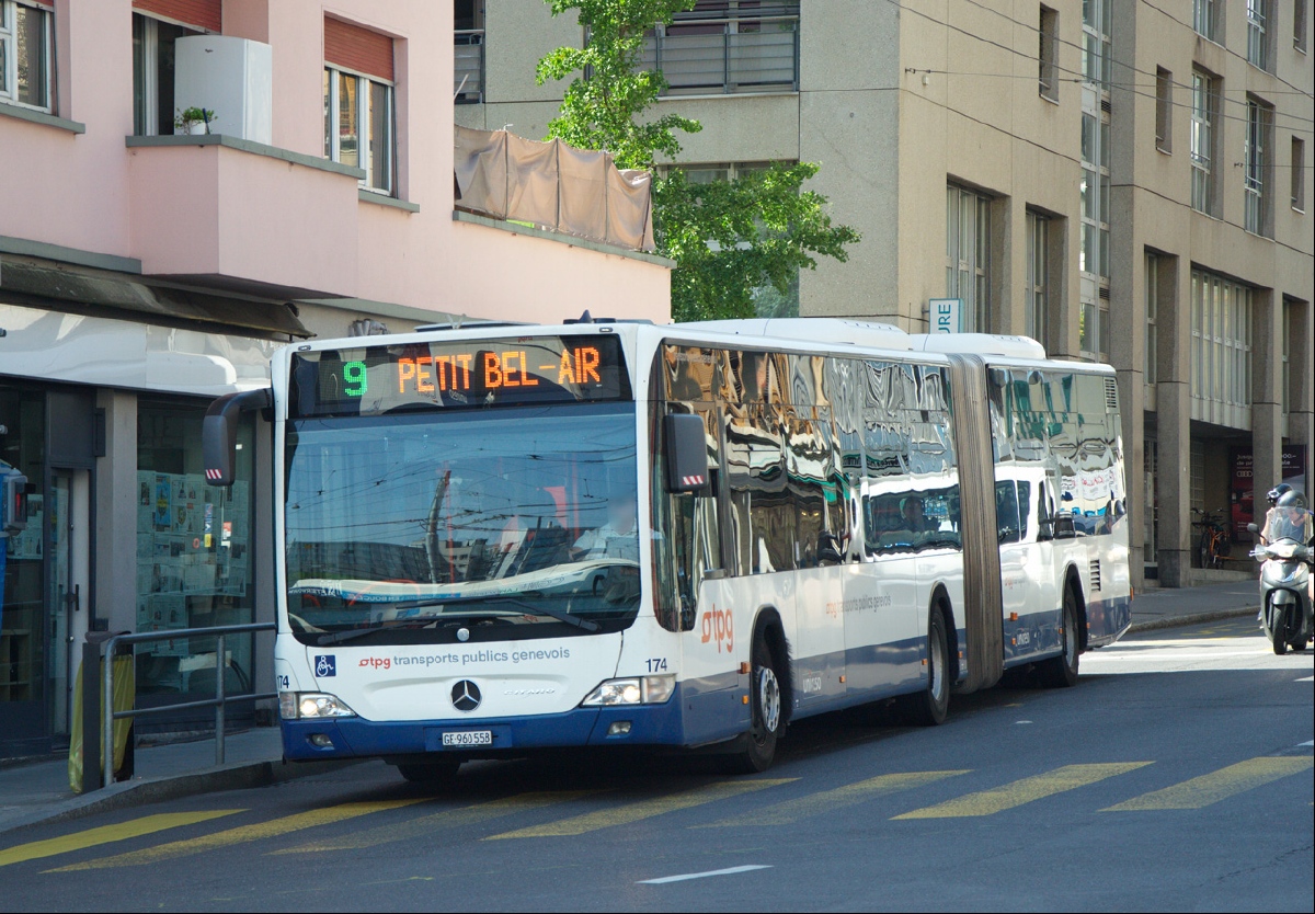 Швейцария, Mercedes-Benz O530G Citaro facelift G № 174