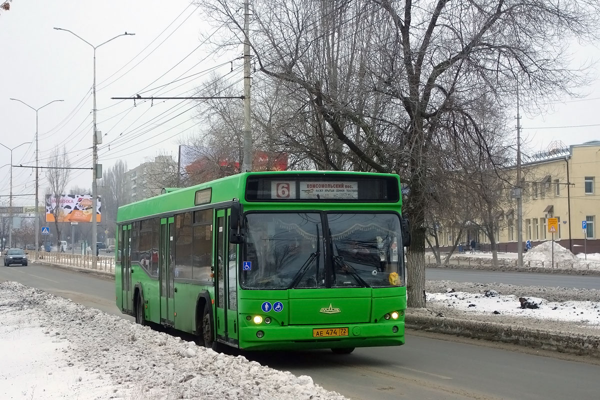 Saratov region, MAZ-103.476 Nr. АЕ 474 72