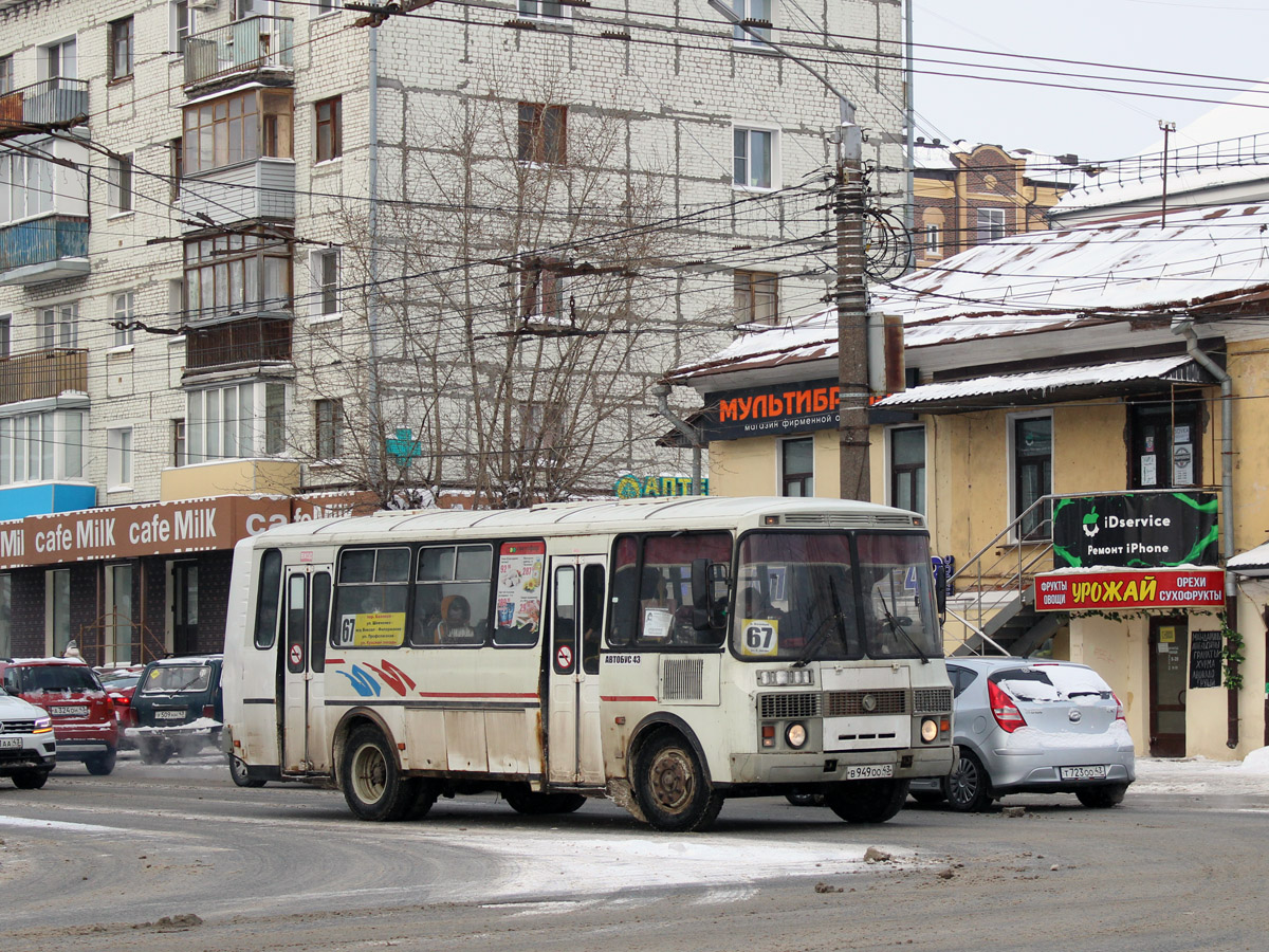 Кировская область, ПАЗ-4234 № В 949 ОО 43