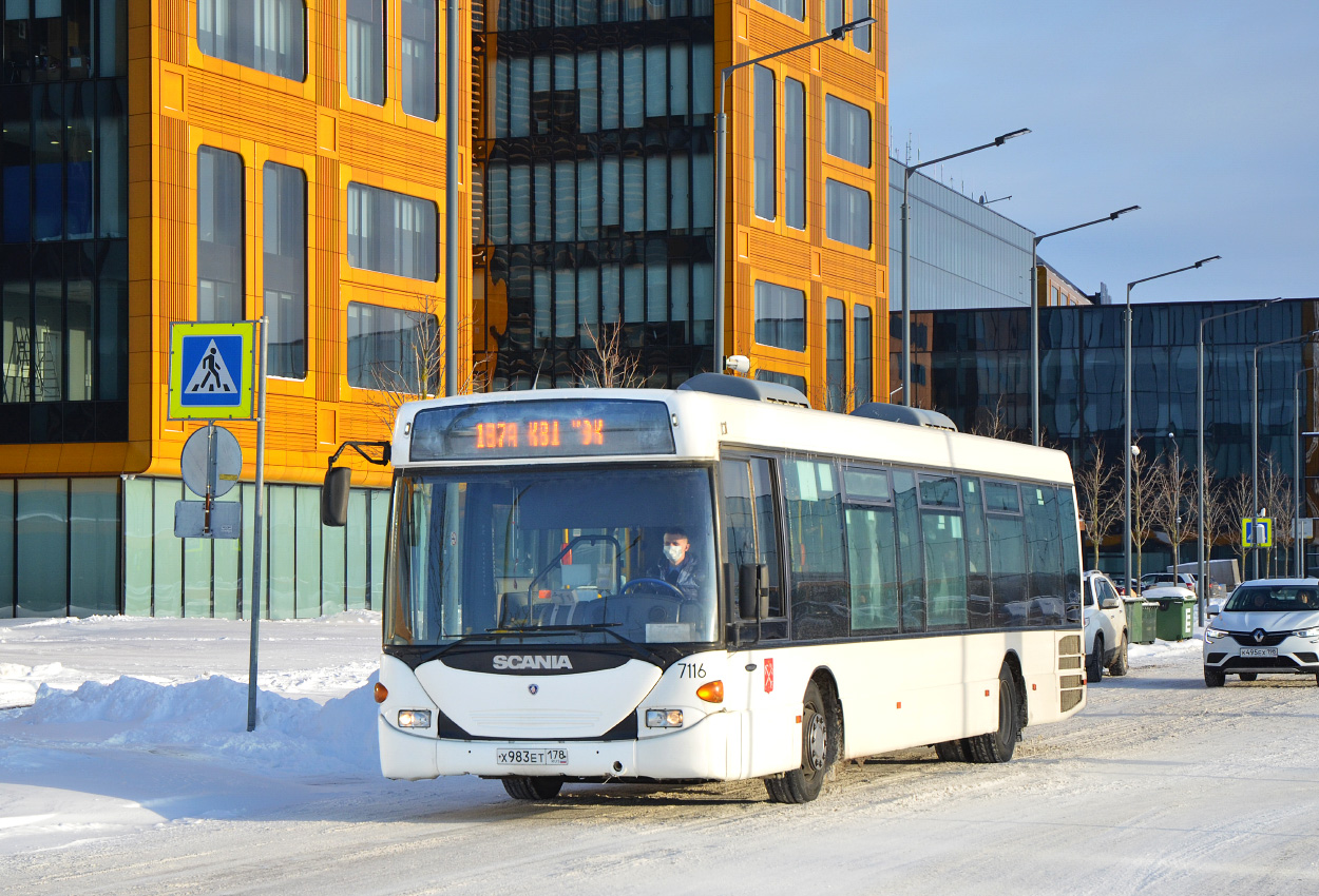 Санкт-Петербург, Scania OmniLink I (Скания-Питер) № 7116