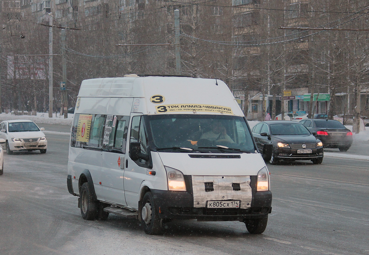 Челябинская область, Имя-М-3006 (Z9S) (Ford Transit) № К 805 СХ 174