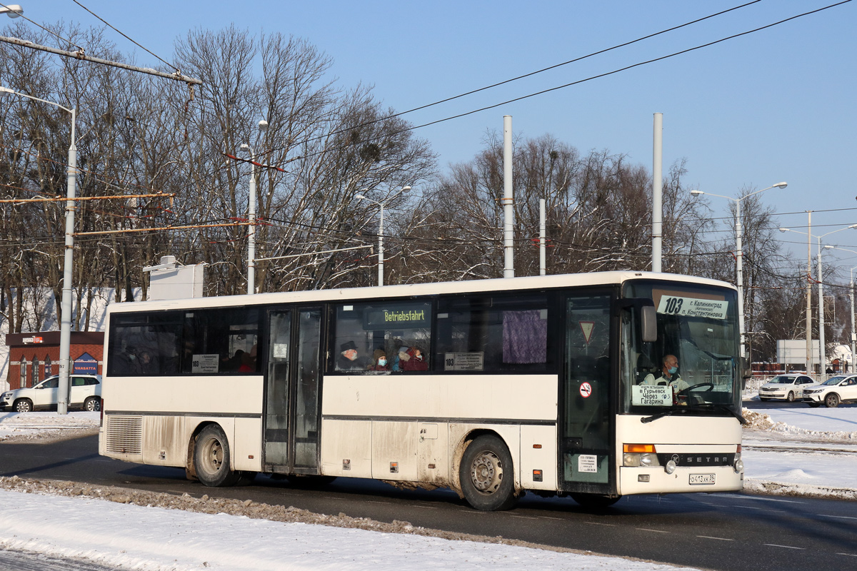 Kaliningrad region, Setra S315UL # О 413 ХК 39