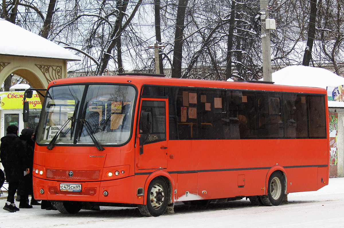 Тверская область, ПАЗ-320414-04 "Вектор" № С 475 СН 69