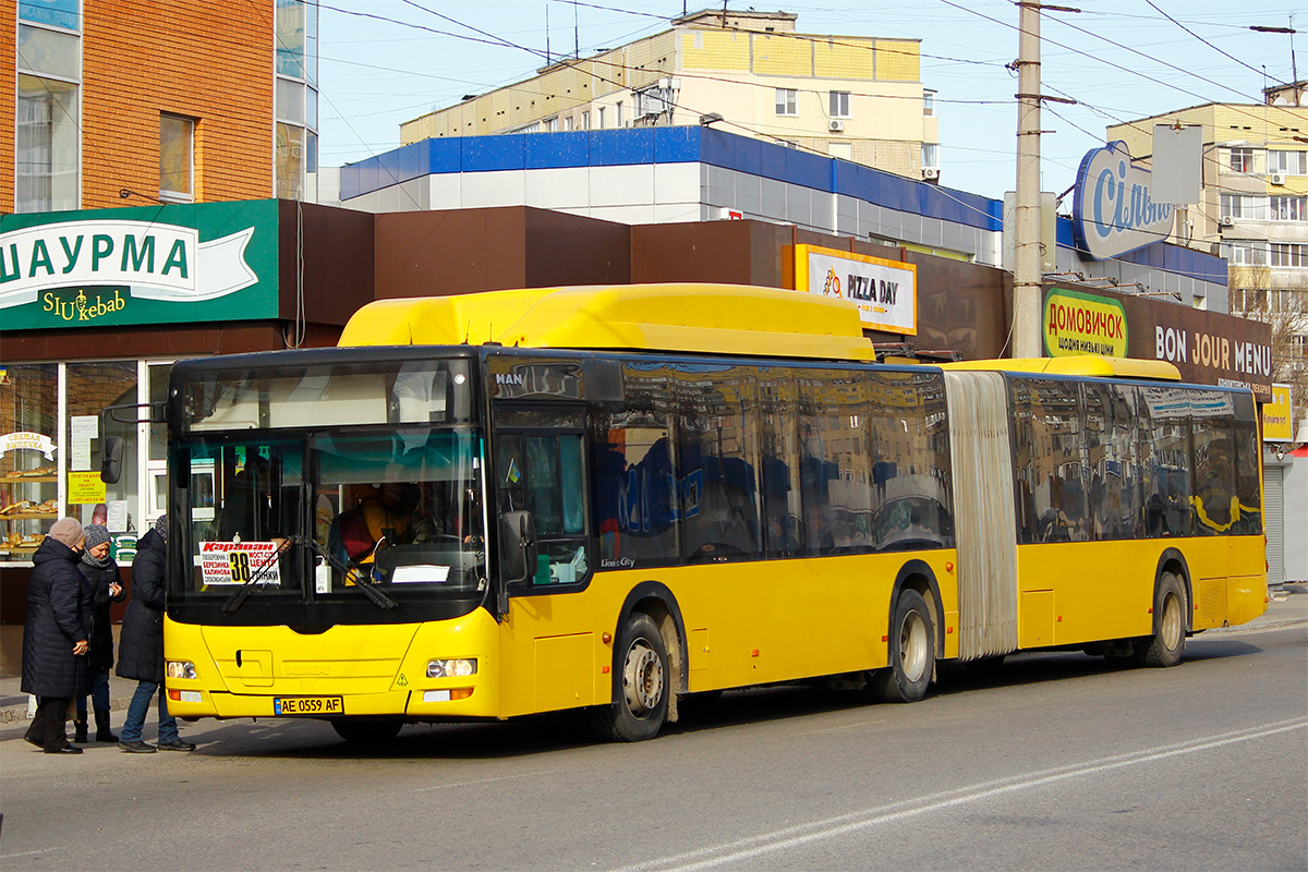 Днепропетровская область, MAN A23 Lion's City G NG313 CNG № 45