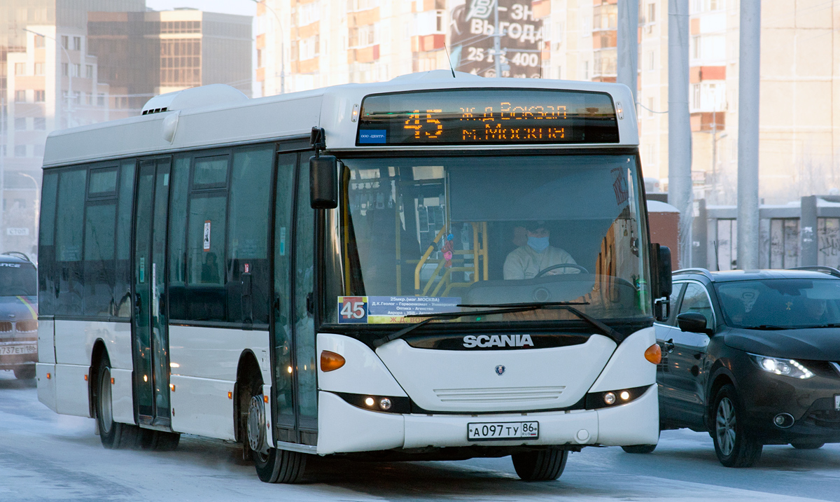 Ханты-Мансийский АО, Scania OmniLink II (Скания-Питер) № А 097 ТУ 86